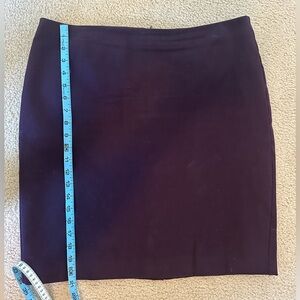 Banana Republic Deep Purple Pencil Skirt